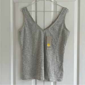 Boden Double V-Neck Tank Top